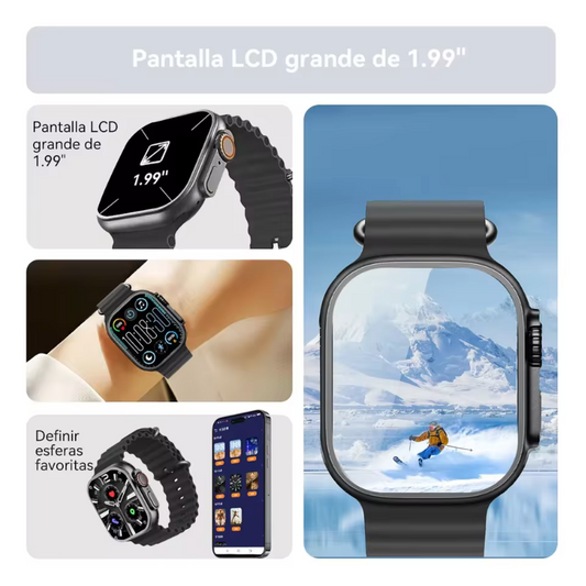 Smartwatch Titan PRO Sport™ + Airpods + Correa Gratis