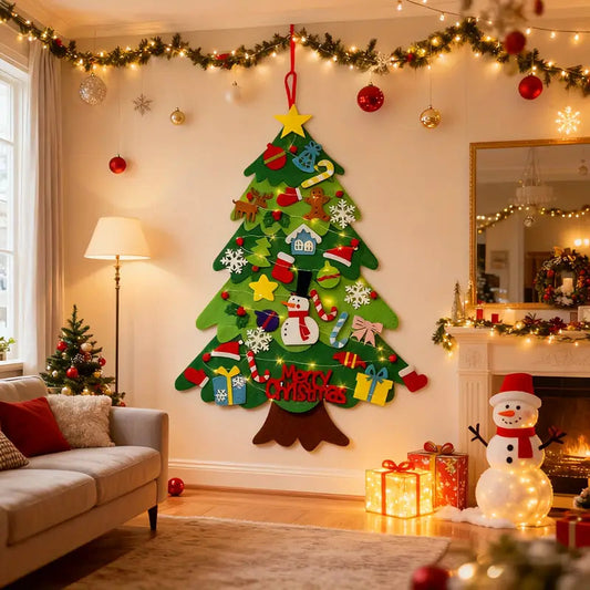 Árbol Mágico de Fieltro LumyKids™ + Luces (DE REGALO)