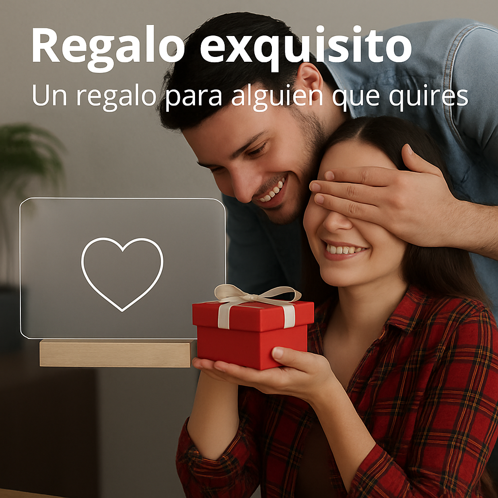 LumiNote™ – Lámpara LED personalizable para escribir
